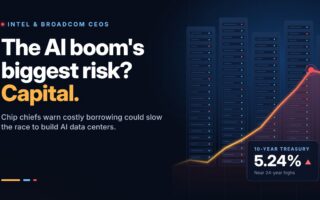 Intel and Broadcom Chiefs Say Capital, Not Chips, May Be the AI Boom’s Weakest Link