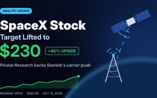 SpaceX Stock Holds Steady as Pivotal Lifts Target to $230 on Starlink Carrier Push